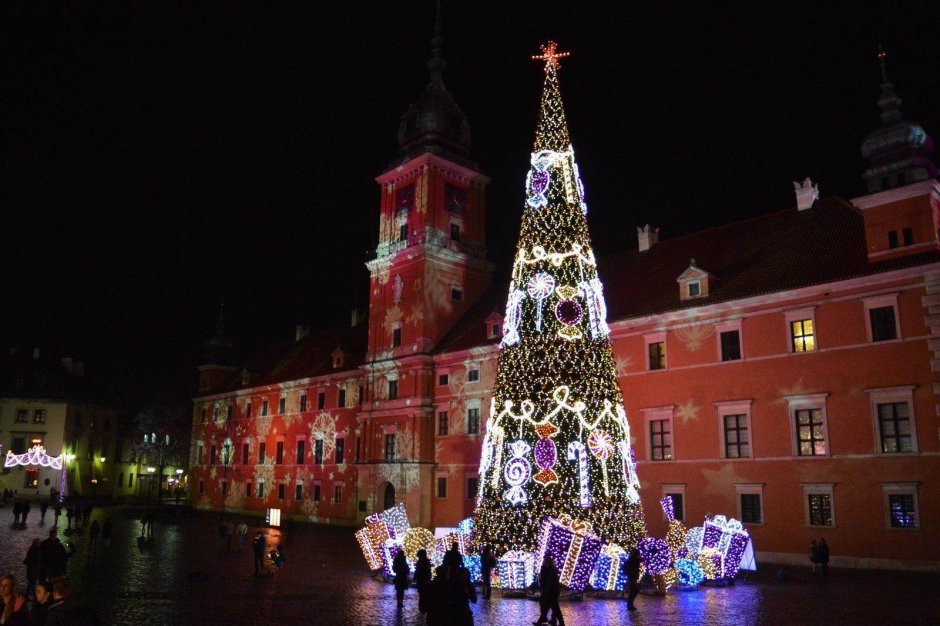Вроцлав Польша Рождественская ярмарка