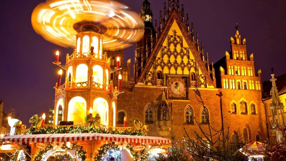 Рождественская ярмарка в Праге Чехия