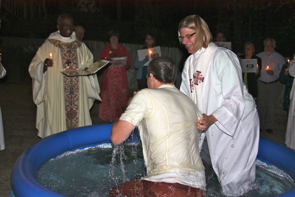 Крещение в католической церкви