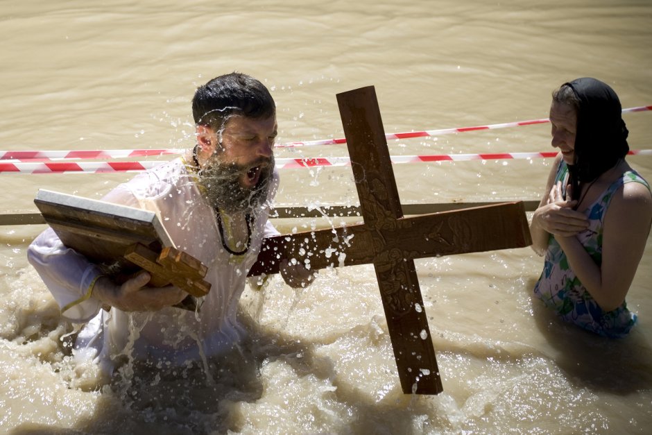 Крещение Иисуса Христа в реке Иордан