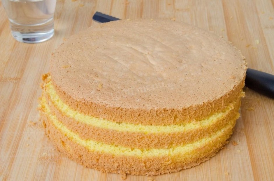 Бисквитный торт Рафаэлло