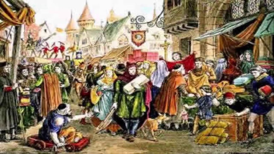 Средневековый рынок