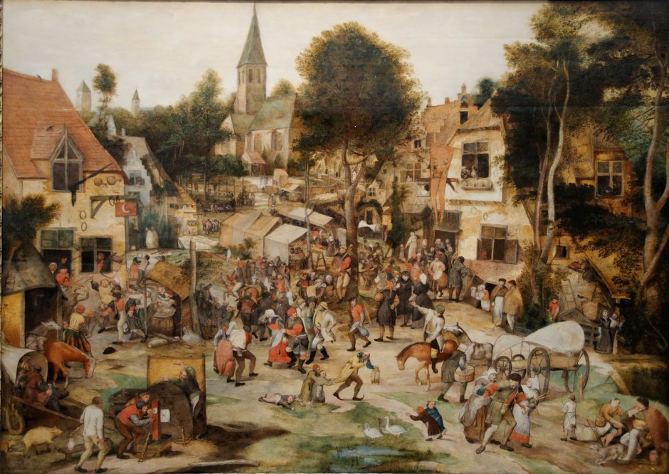 Ярмарка средневековье фото