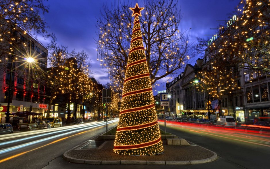 Рождественская елка в Германии