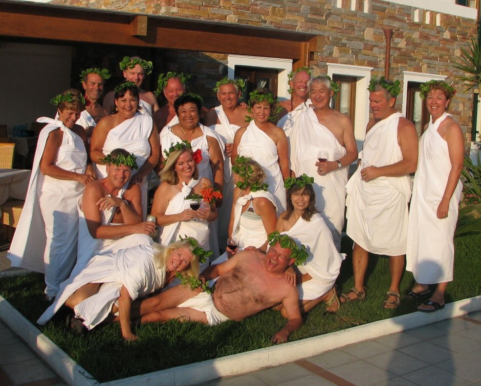 Вечеринка в греческом стиле