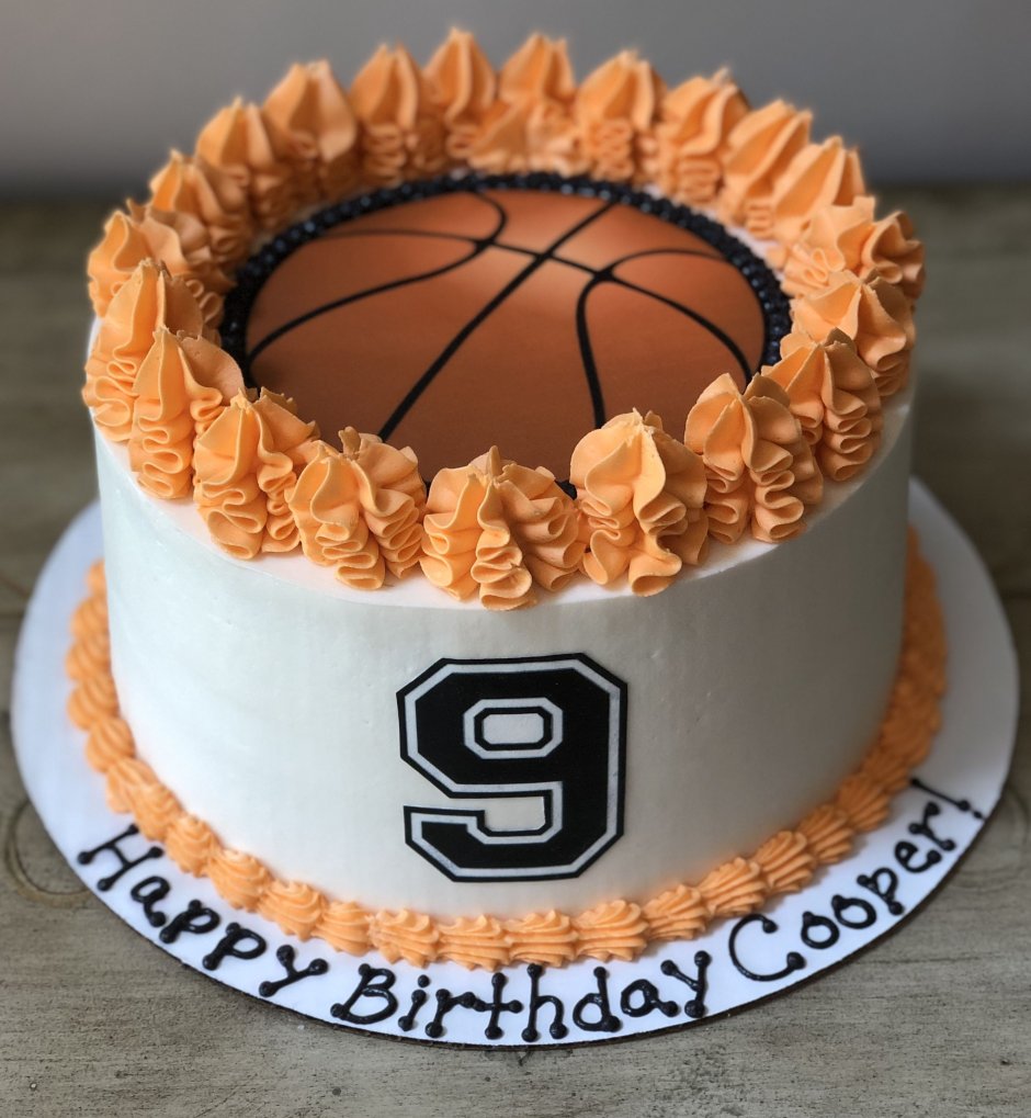 Торт для мальчика баскетбол