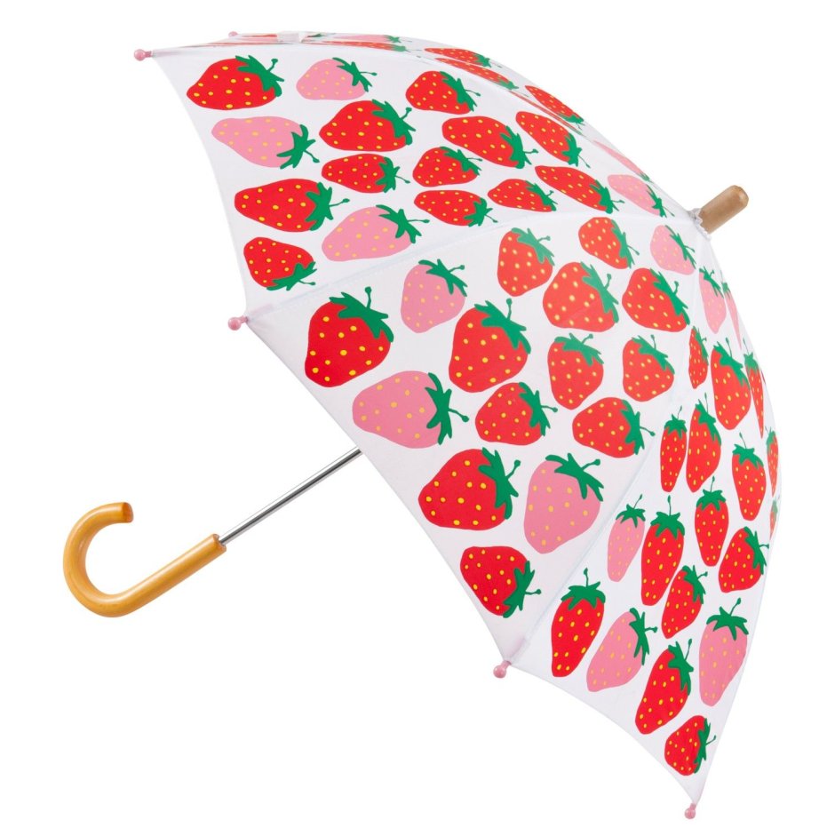 Зонт в форме клубники