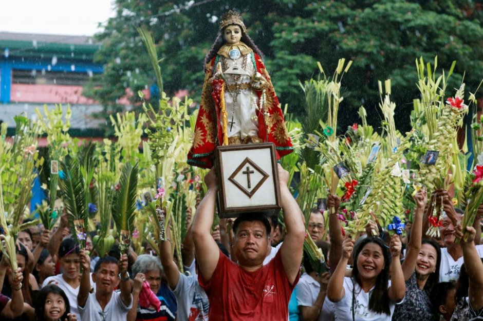 Вербное воскресенье на Филиппинах