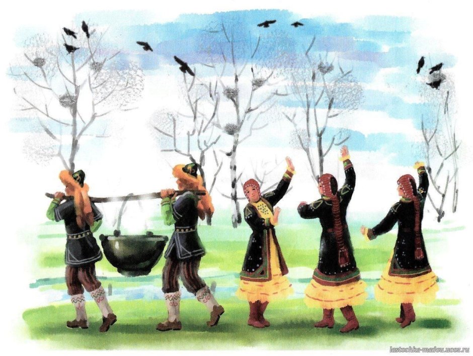 Башкирский народный праздник Каргатуй