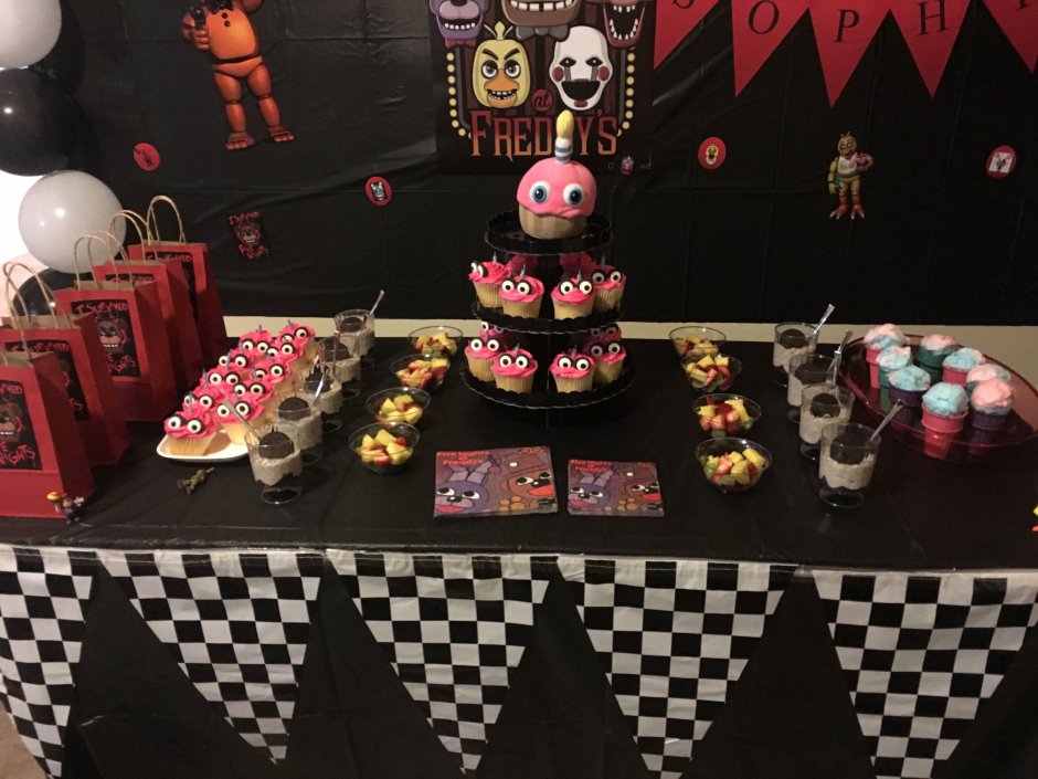 DIY- Five Nights at Freddy's Birthday Party!! 