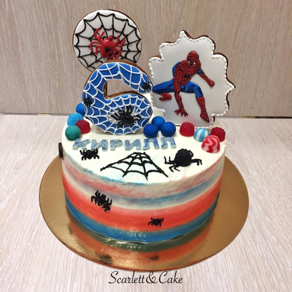 Агзамов торт человек паук