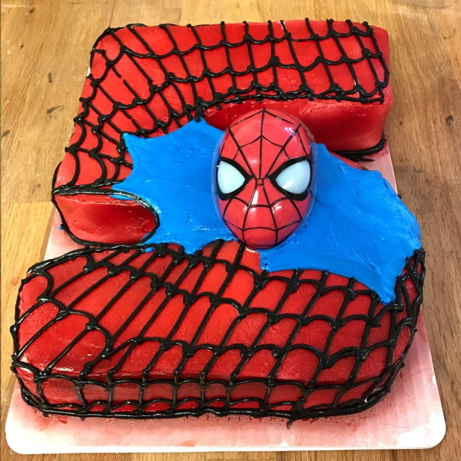 Торт человек паук и Гвен паук