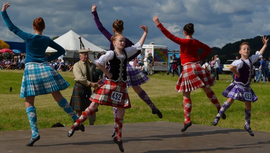 Хайланд танец Шотландия
