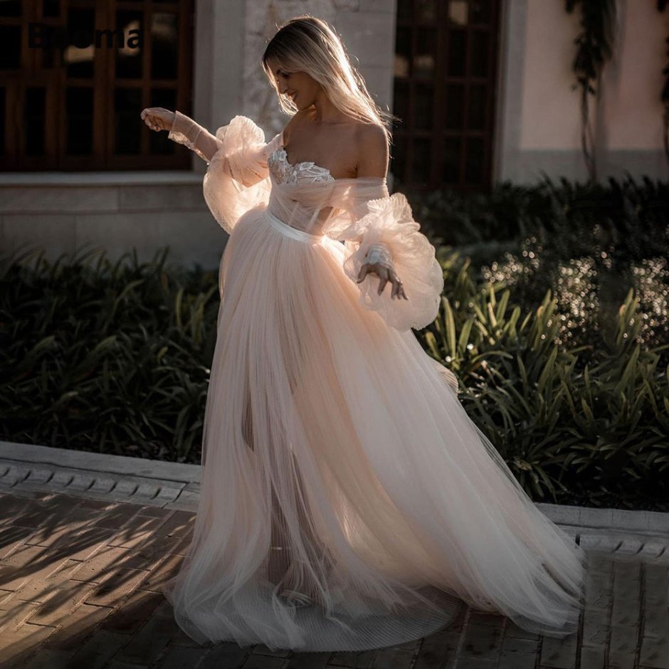 ВДВШНОЕ свадебное платье