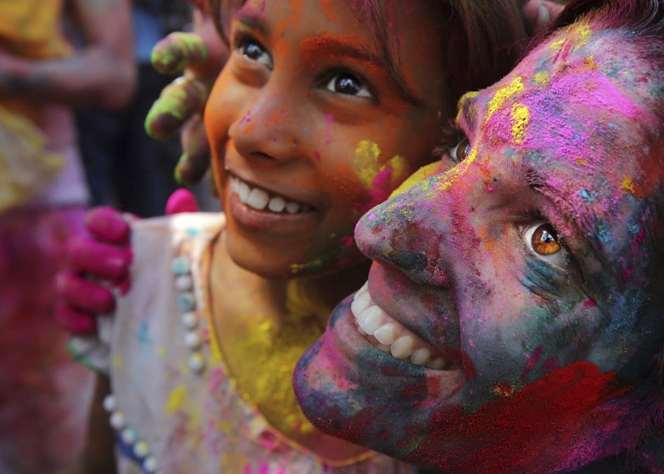 Индия карнавал красок