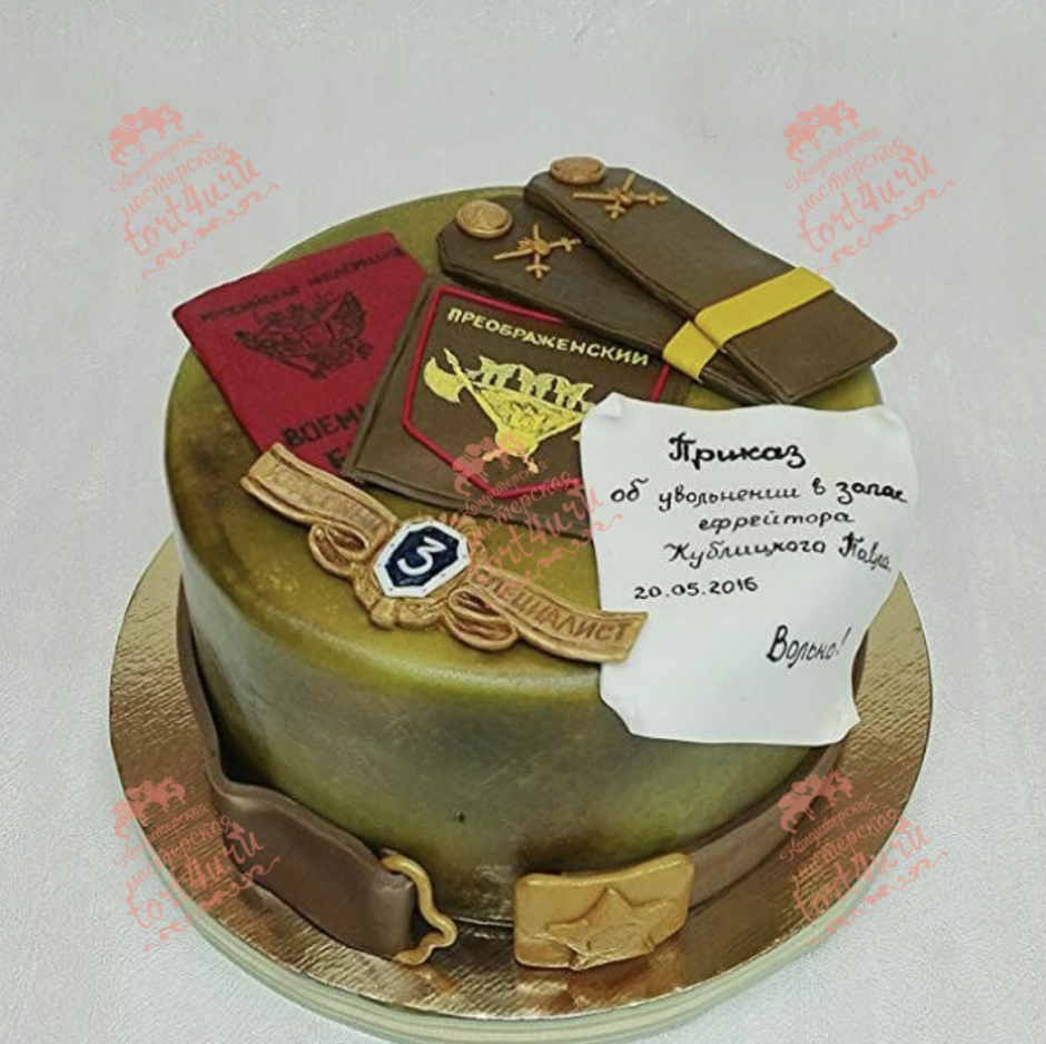 Дембельский торт ВКС