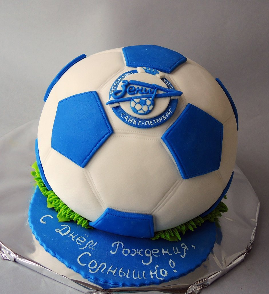 Торт футбольный для мальчика