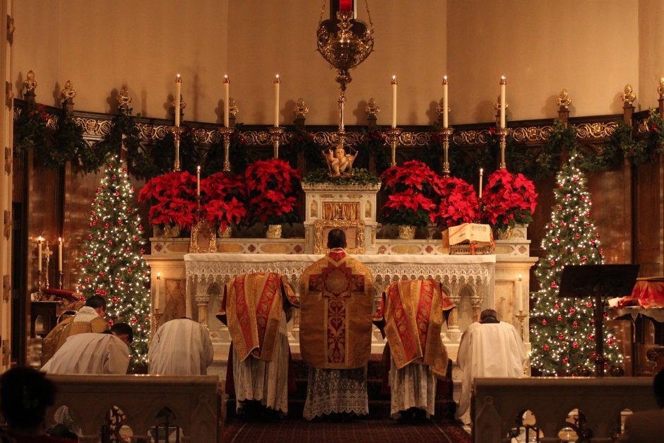 Католическая Рождественская месса