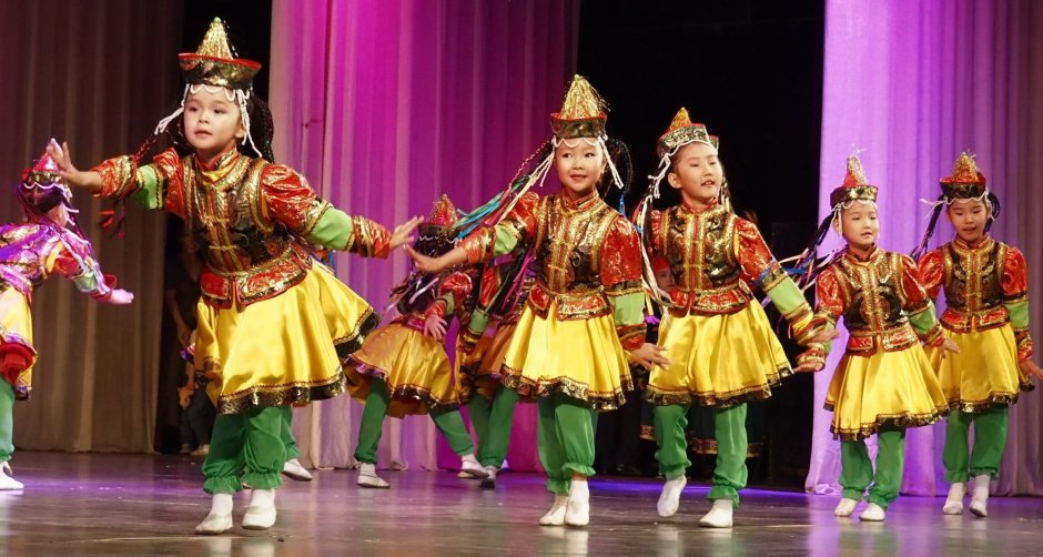 Детский Бурятский ансамбль Улан-Удэ