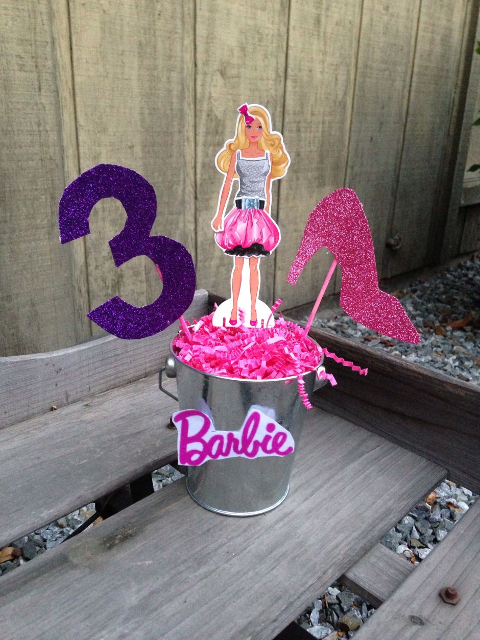 Украсить вечеринку в стиле Барби