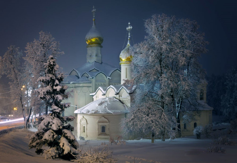 Зимняя Лавра Сергиев Посад