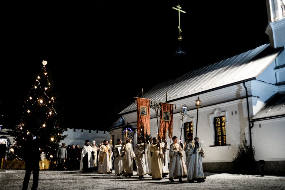 Рождество в православном храме Orthodox Church
