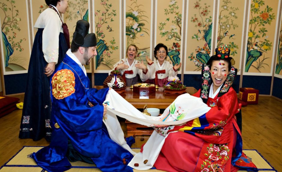 Корейская свадьба традиции