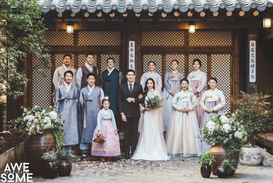 Корейская свадьба в церкви