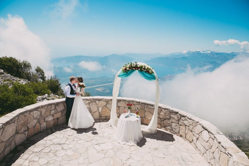 Свадьба в Черногории выездная церемония