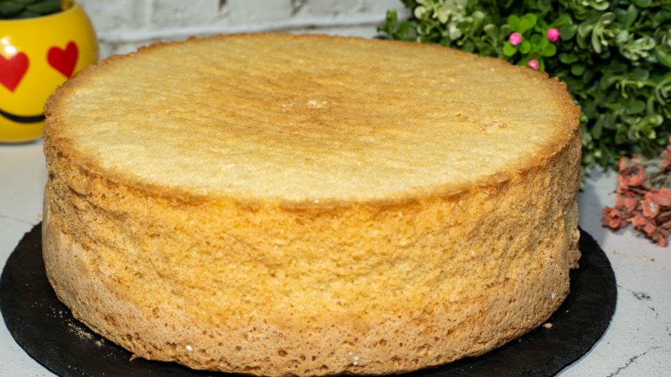 Масляный бисквит для торта