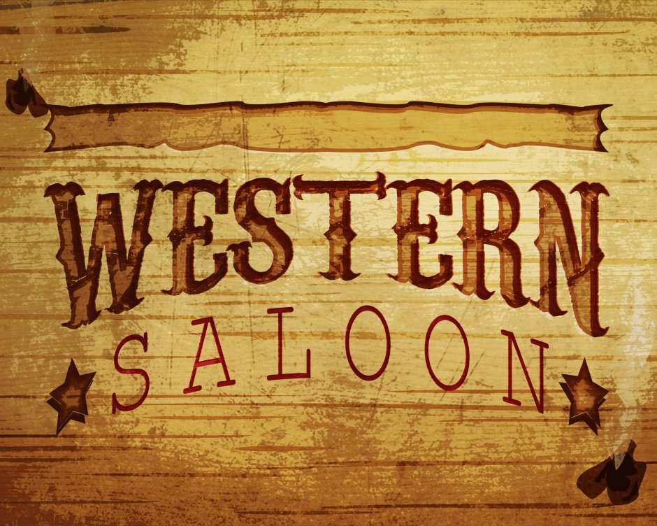 Вестерн дикий Запад Saloon