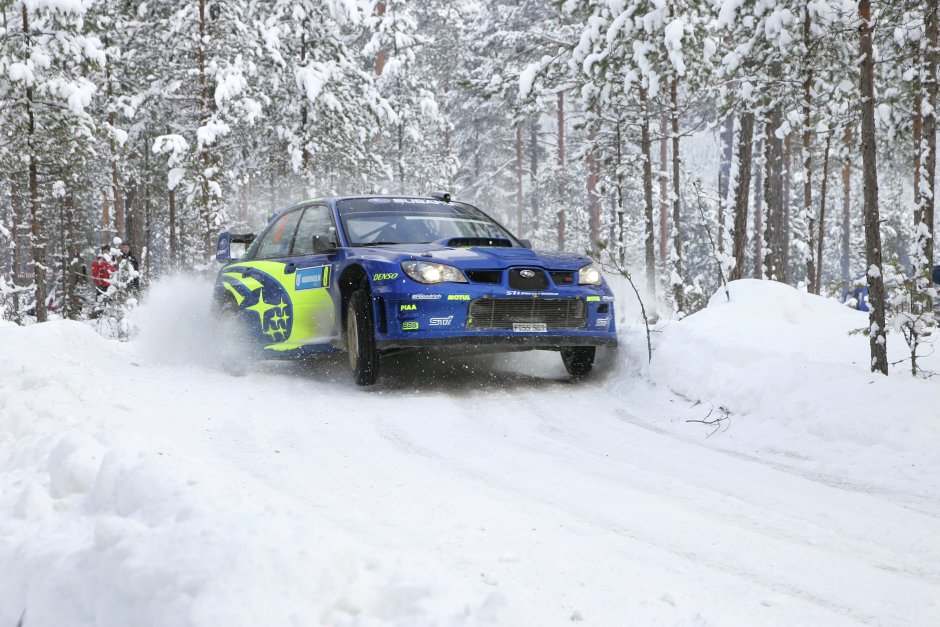 Subaru Impreza WRX STI Rally Winter
