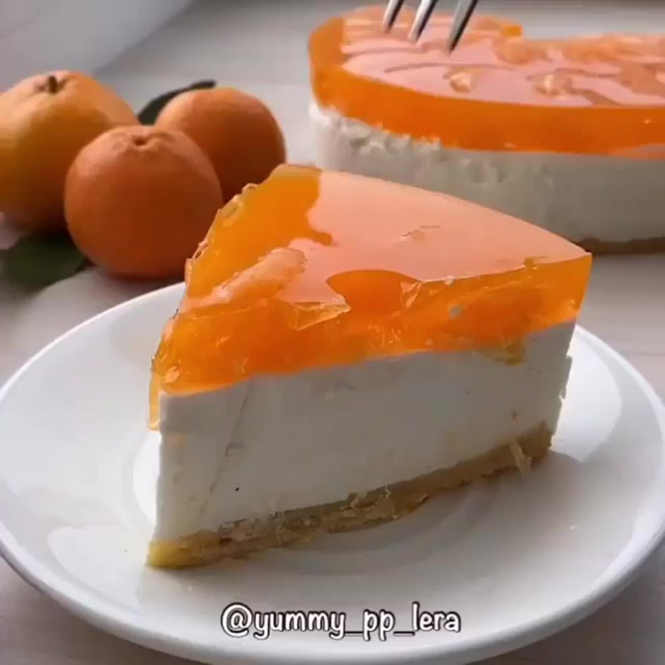 Торт мусс манго маракуйя