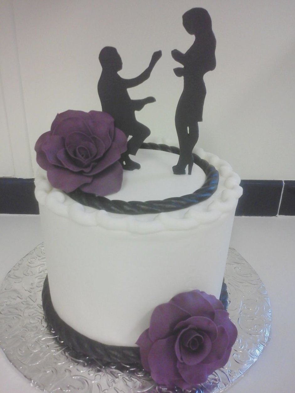 Красивые торты на помолвку