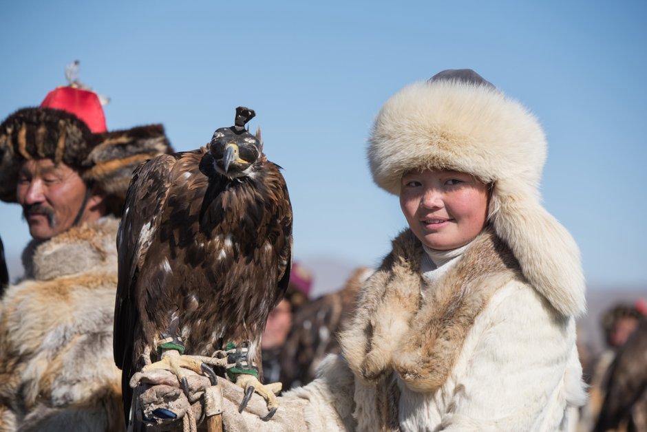 Фестиваль беркутчи Монголия