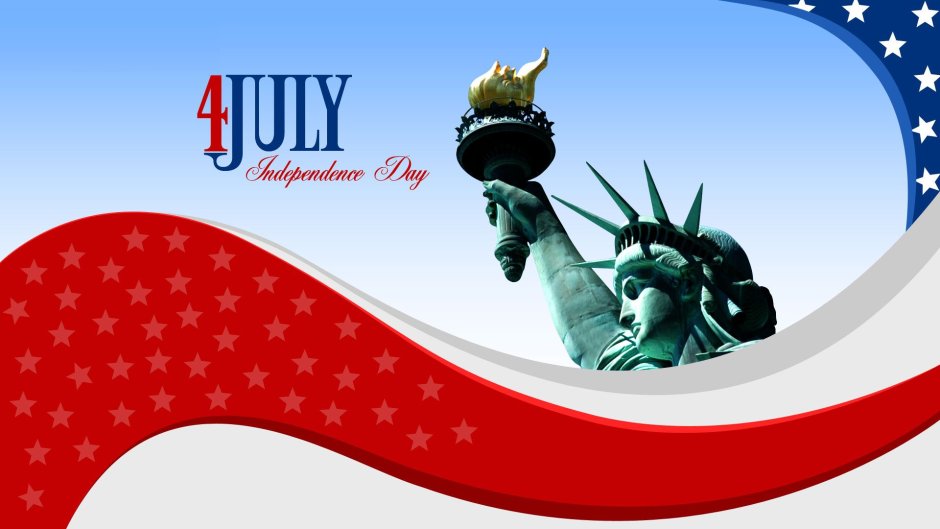 Счастливого 4 июля днем независимости