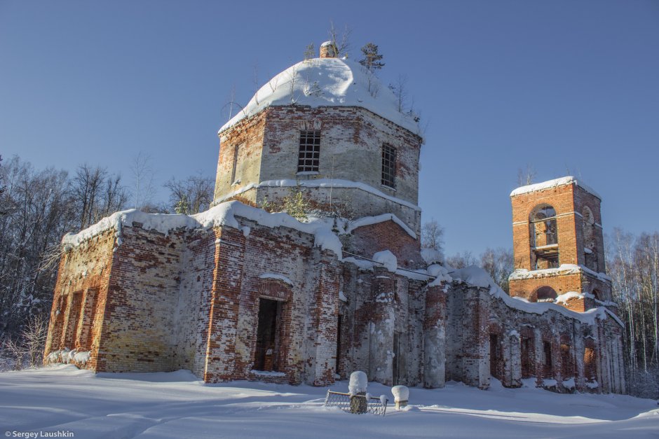 Музей Куликово поле в Тульской области зимой