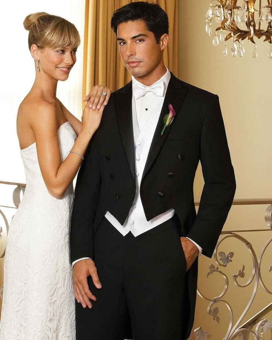Свадебный костюм мужской и женский