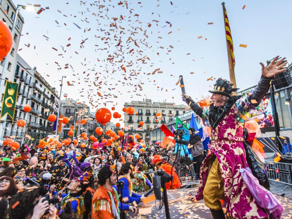 Масленичный карнавал в Испании