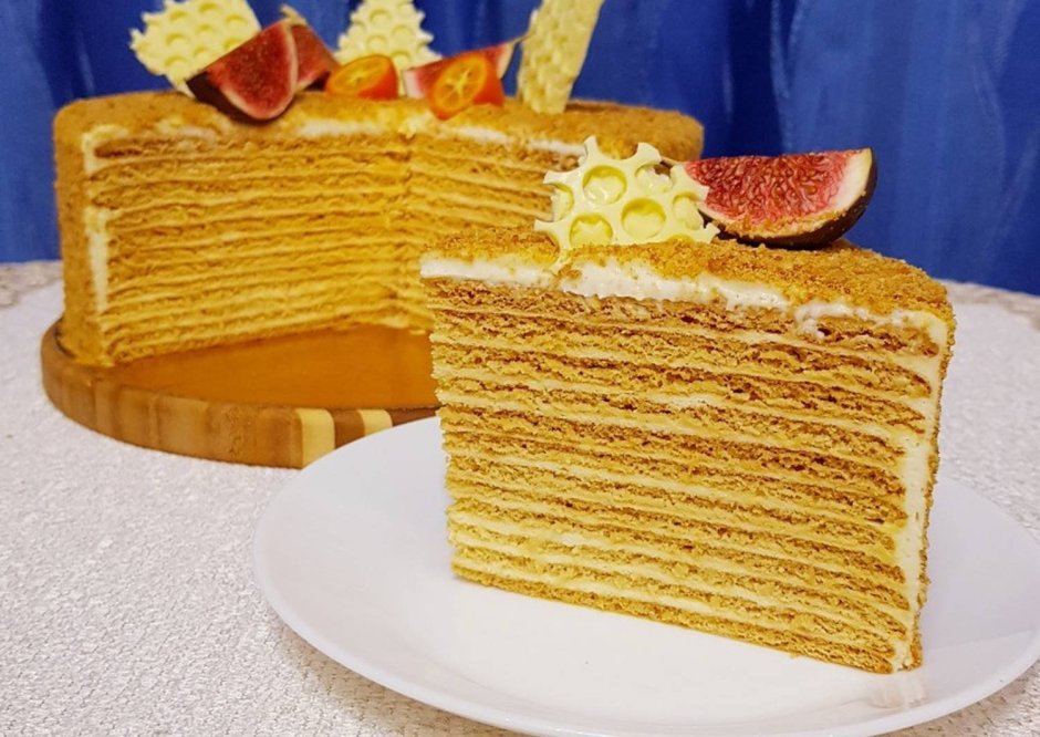 Торт Наполеон Рыжик