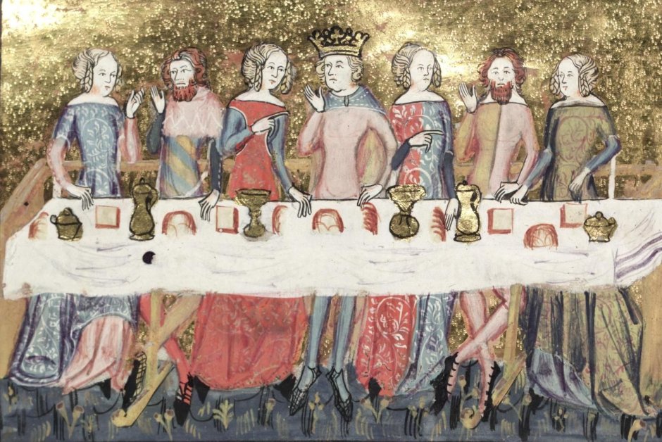 Картины средневековье вечеринка