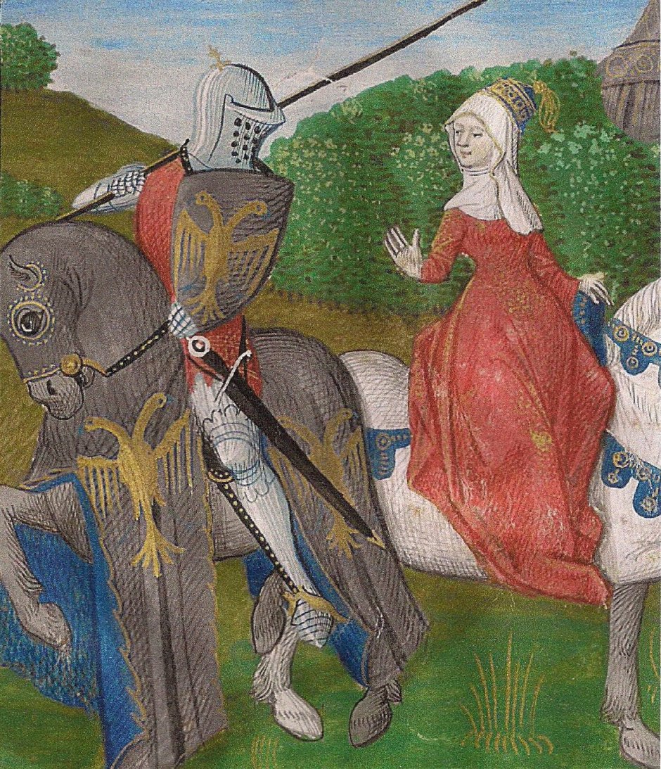 Куртуазная живопись средневековья