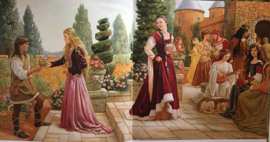 Двенадцать танцующих принцесс иллюстрации рут Сандерсон