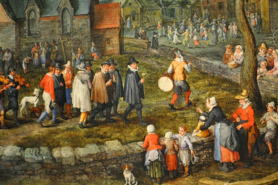 Сельское гулянье художники средневековья