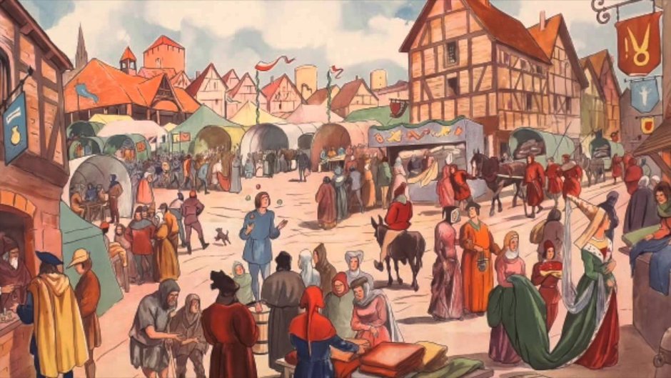 Торговля в средневековой Европе