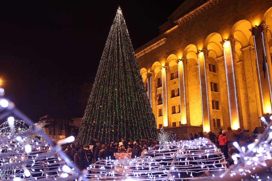 Главная елка Тбилиси