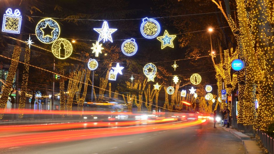 Новогодняя елка в Тбилиси 2020