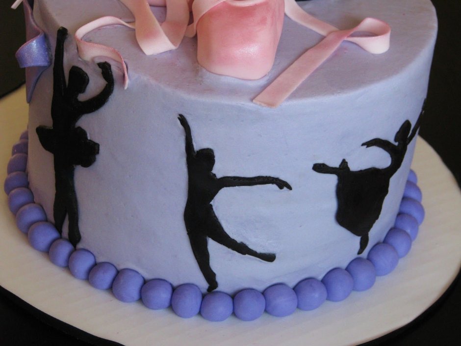 Торт гимнастика для девочки