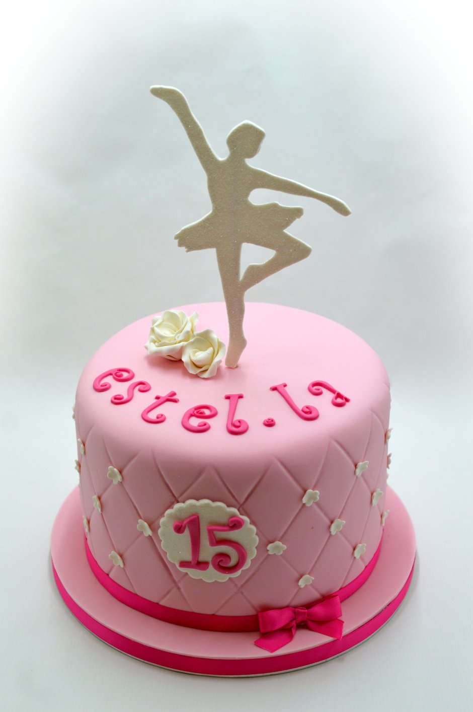 Торт с гимнасткой для девочки 8 лет