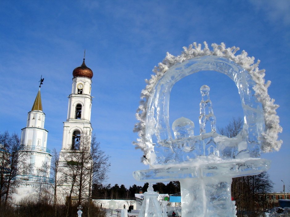 Рождественская площадь Свияжск